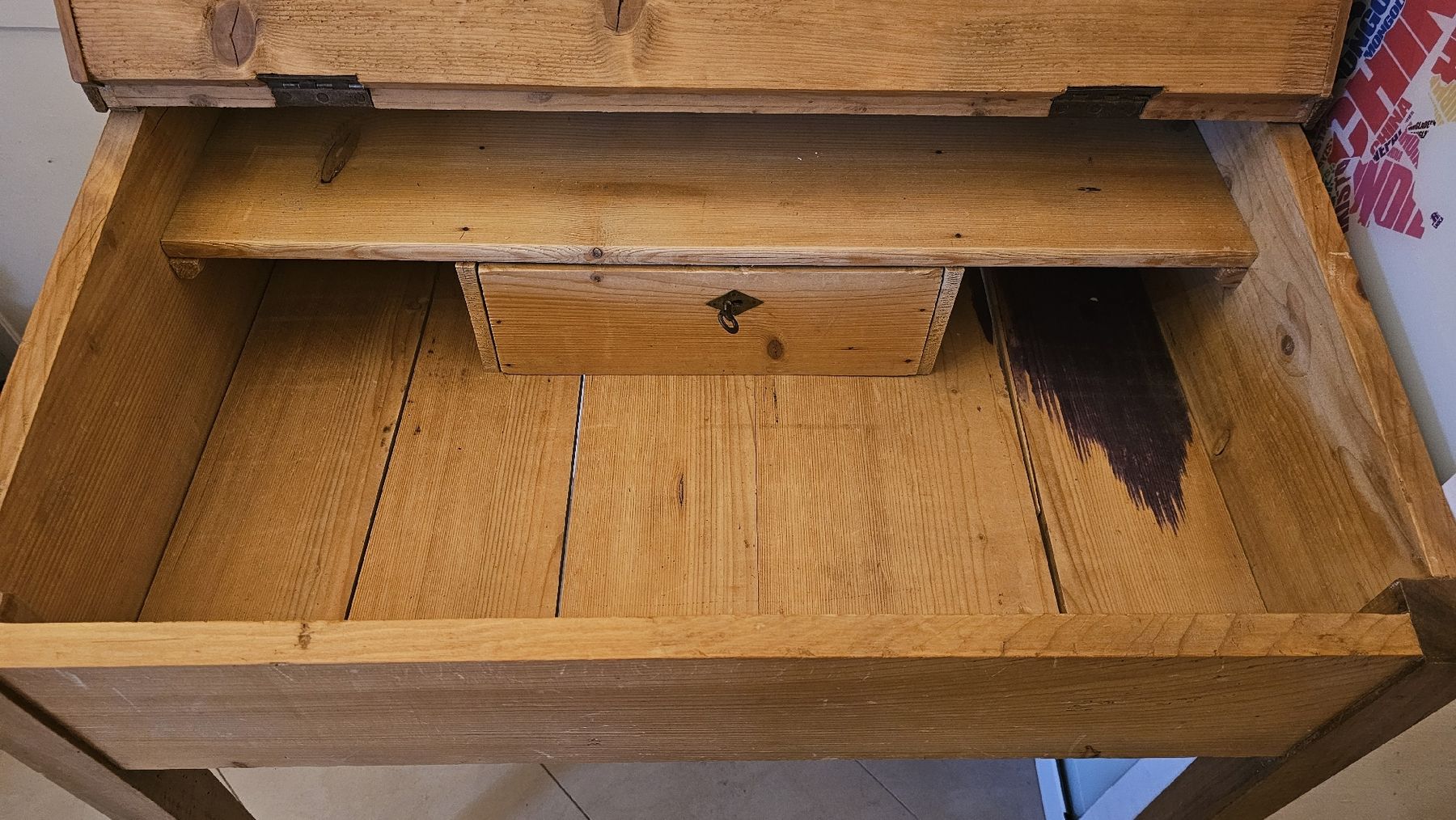 Scrivanie: Secrétaire vintage en bois – Usato da Etoy venduto da az2011 3