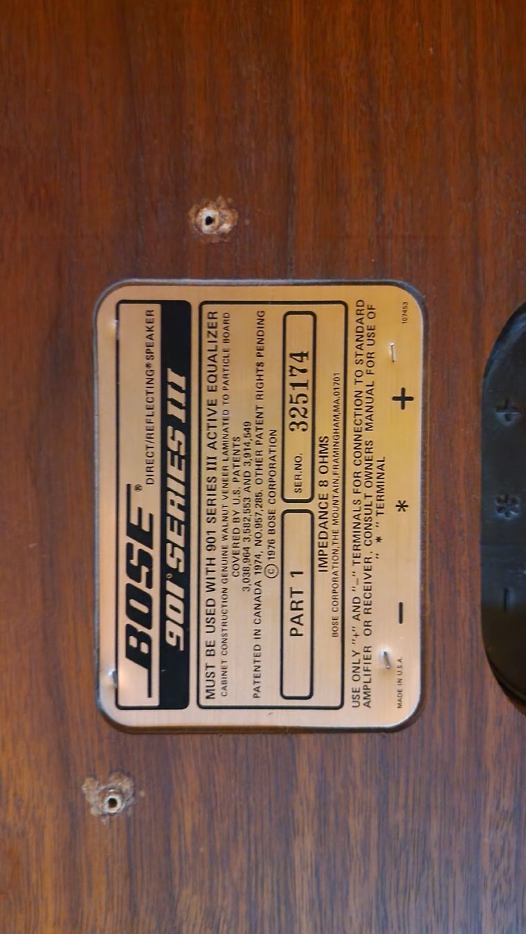 Bose Casse acustiche: Bose 901 mk III und mk IV – Usato da Hirschthal venduto da VintageHifiFan 4