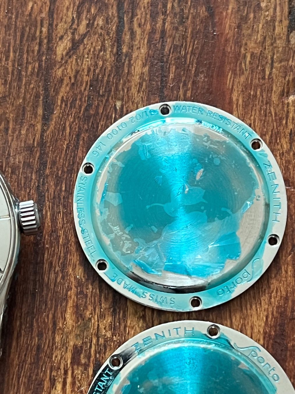 Zenith Orologi: Lot Zenith boîtier avec couvercle – Usato da GENEVE venduto da hehakasapa