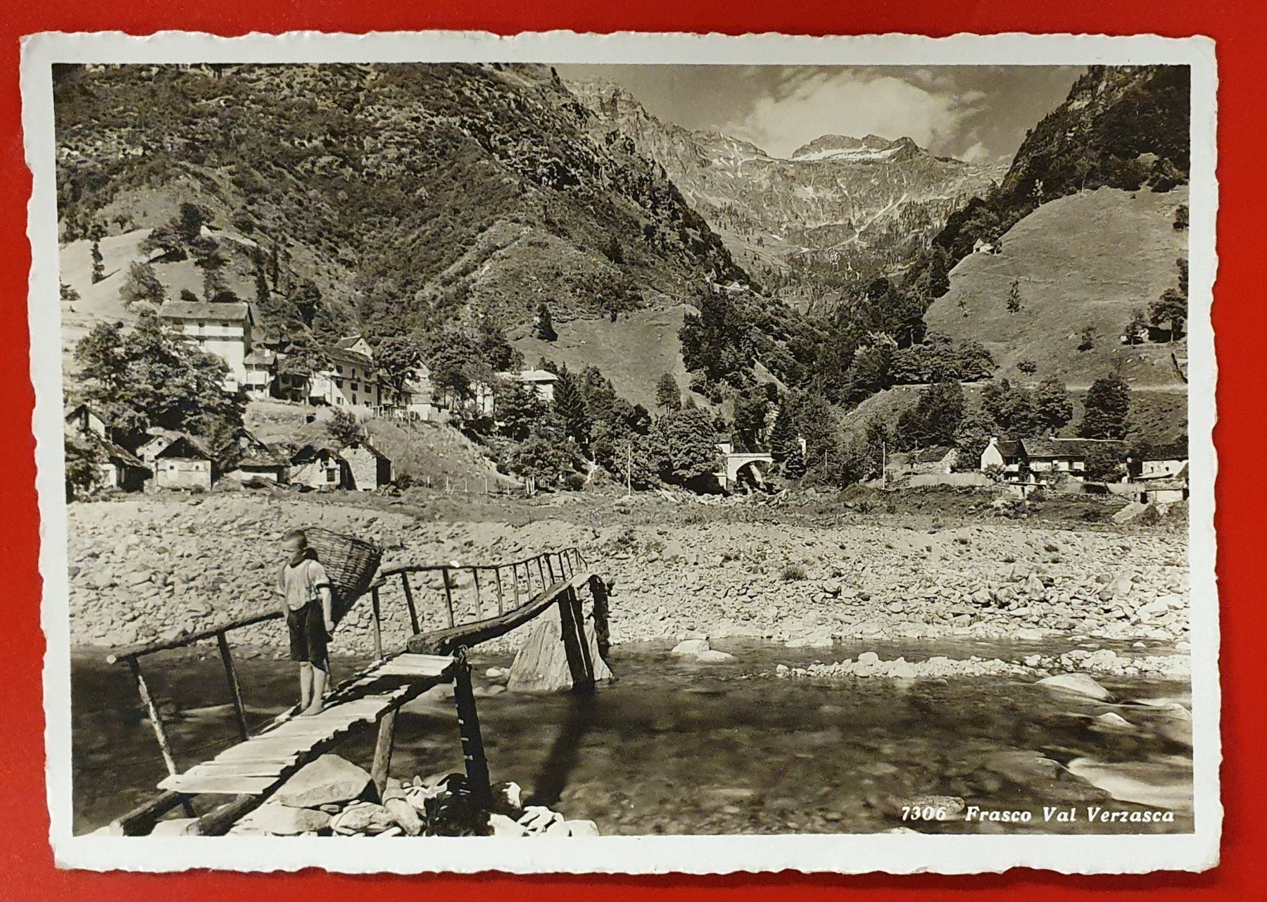 Cartoline postali: Frasco - Val Verzasca 1937 – Usato da Kreuzlingen venduto da Rschweiz1