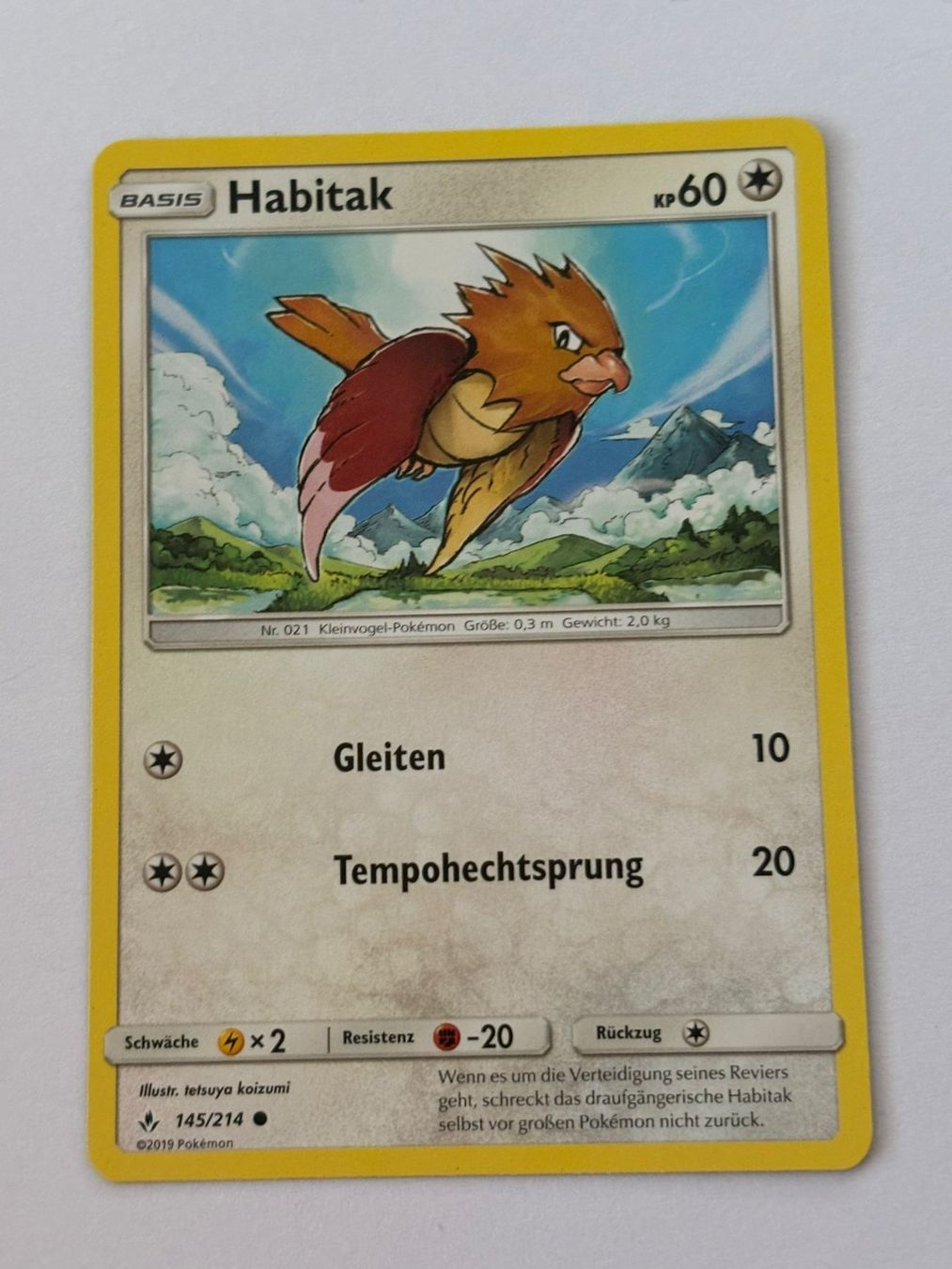 Pokémon Carte collezionabili: Habitak 145/214 – Usato da Herisau venduto da Seyashop_2