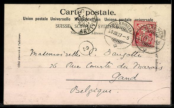 Cartes postales: AK Walkringen, Totalansicht – D'occasion à Berlin par bartko-reher 1