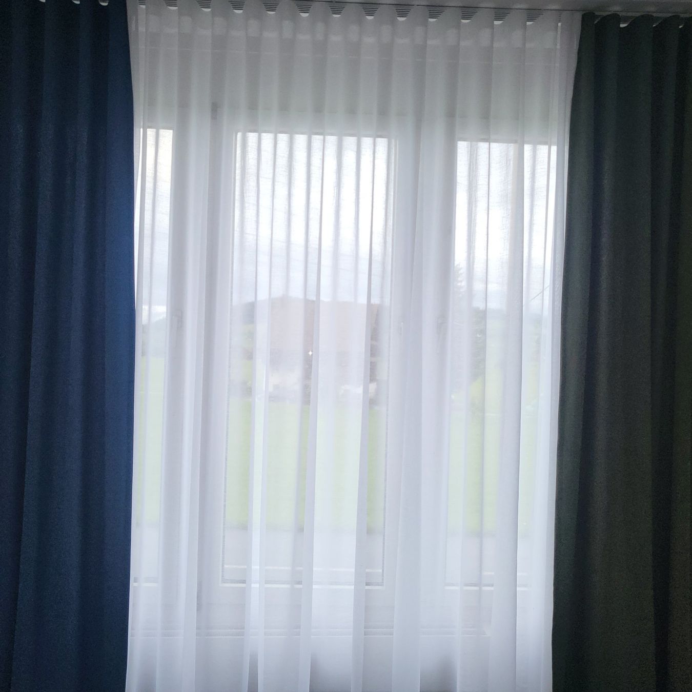 Tende: VORHÄNGE NACH MASS**WELLENFALTEN – Nuovo e nell'imballaggio originale da Siebnen venduto da Kmaja