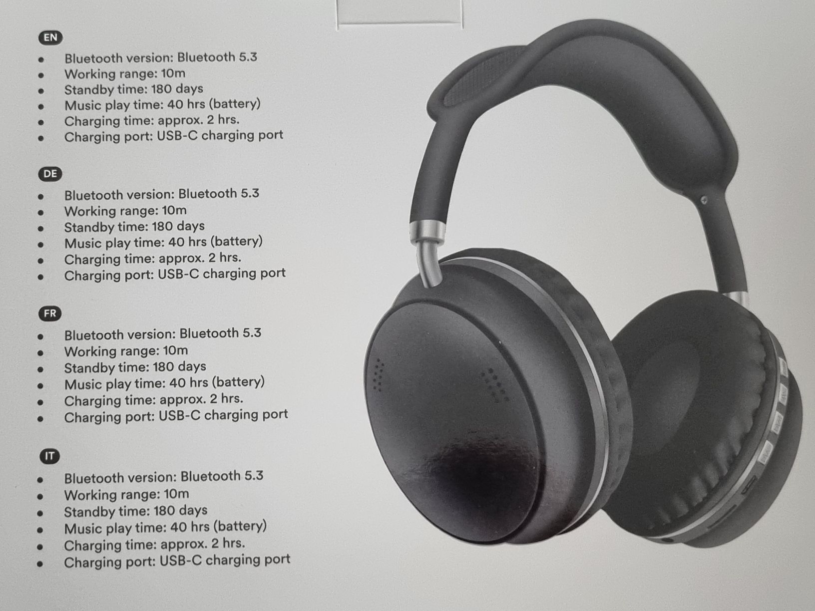 Kopfhörer: Neue Kabellose Bluetooth Kopfhörer 5.3 – Neu und originalverpackt aus Laupen BE von Bombers 2
