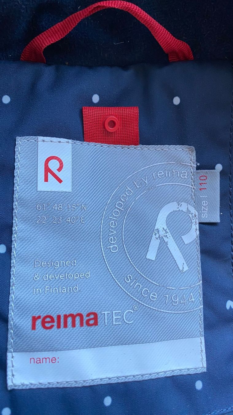 Reima Jacken & Mäntel: Reima Wintermantel Gr. 110 – Gebraucht aus Thun von RosmarieF 1