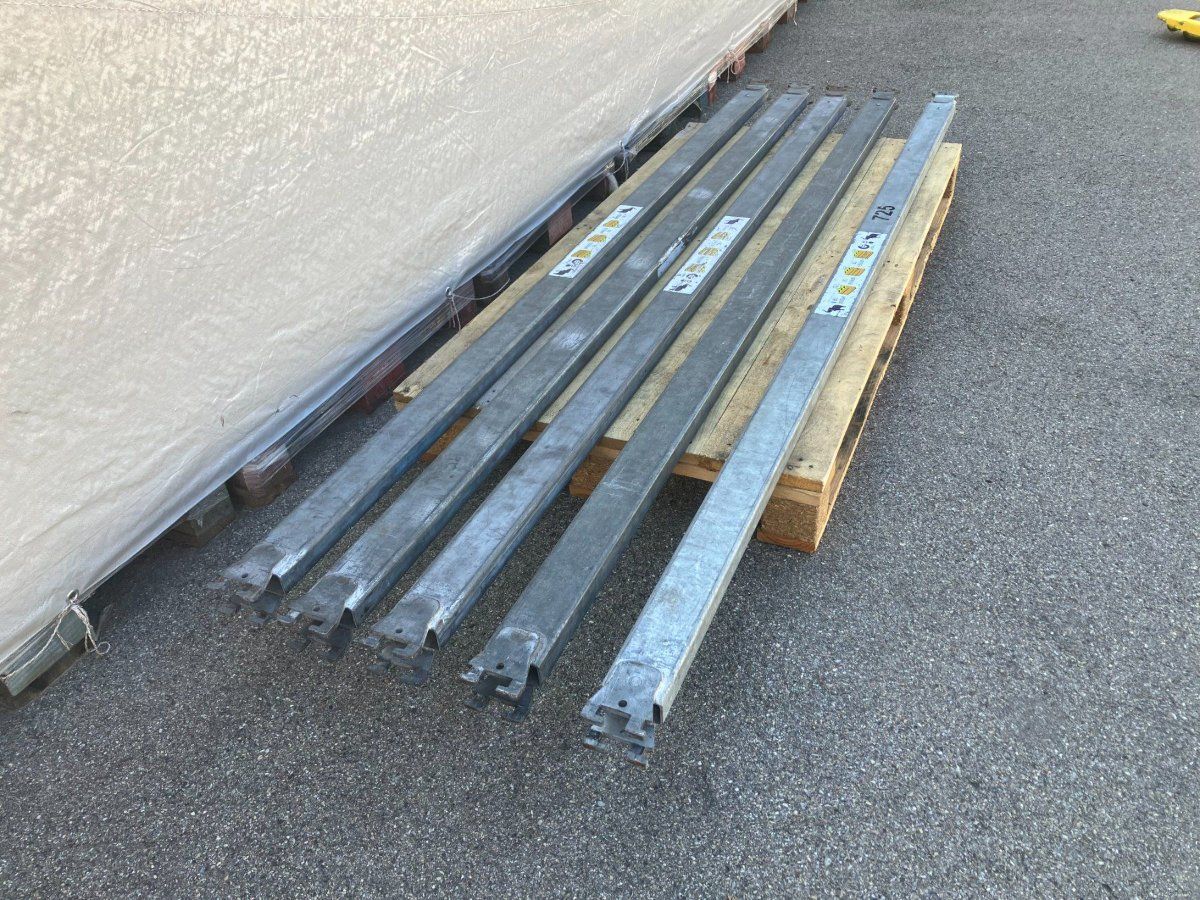 Alle Werkzeuge: 5x Stahl-Sperrbalken/2.49-2.54 m/4500 daN - TÜV-zert ab 1.- – Gebraucht aus Lichtensteig von Buy24International 1