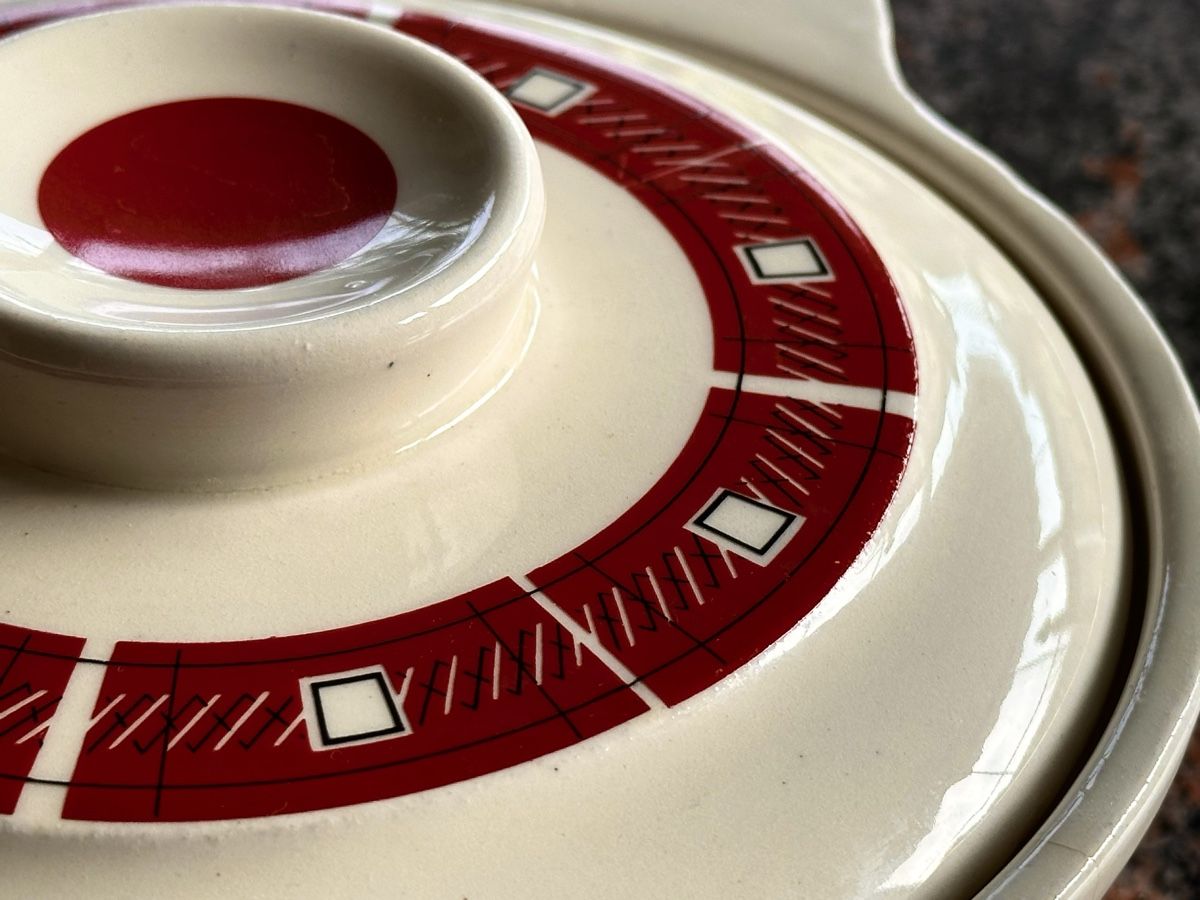 Töpfe: Retro Keramiktopf mit Deckel, Made in Germany – Neu (gemäss Beschreibung) aus Ebnat-Kappel von BoutiqueBijoux 2