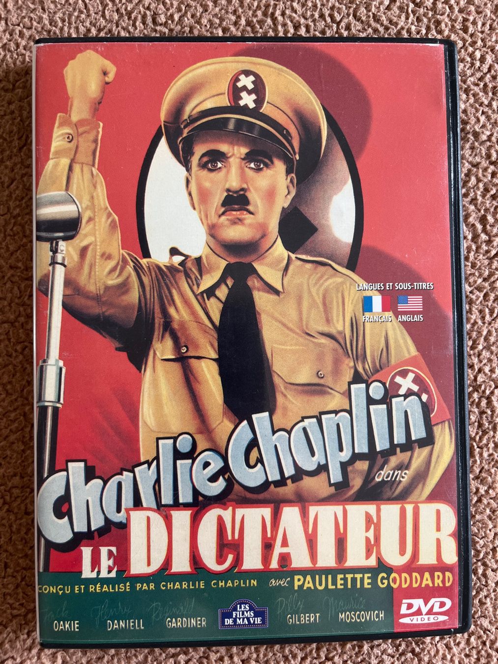 Alle DVDs: LE DICTATEUR - CHARLIE CHAPLIN – Gebraucht aus Lausanne von sbar224