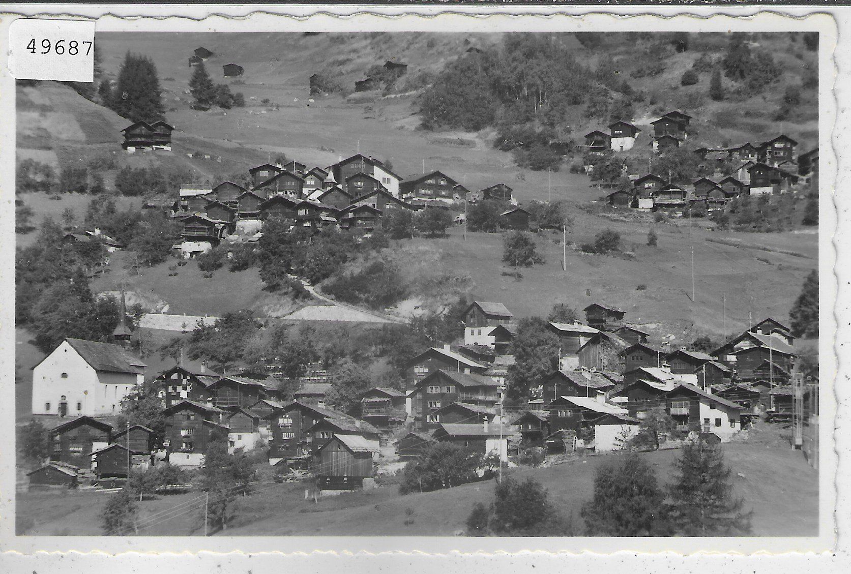 Cartoline postali: Saint Jean VS - Vue generale – Usato da Ettingen venduto da Kartenplanet