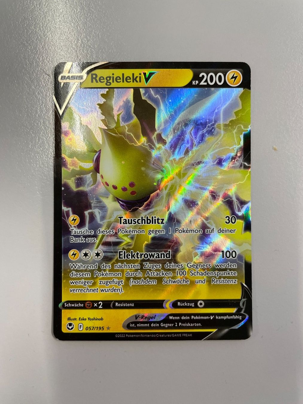 Pokémon Carte collezionabili: Pokemon Regieleki V (Versand gratis) – Nuovo (secondo la descrizione) da Chur venduto da Angerson