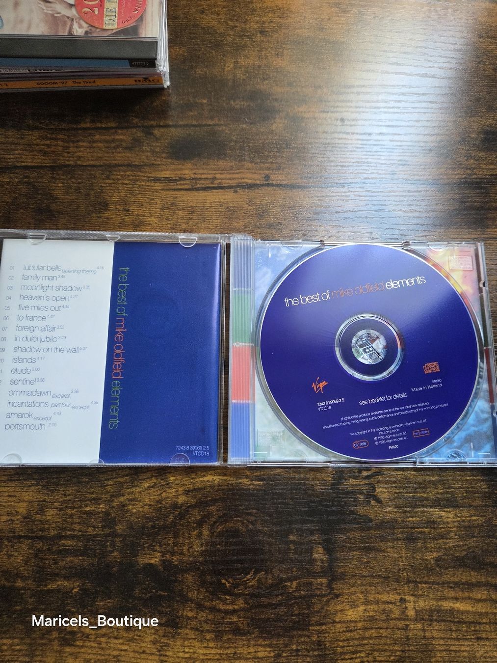 CD: Mike Oldfield Elements CD compilation album good condition – Usato da Winterthur venduto da Maricels_Boutique 1