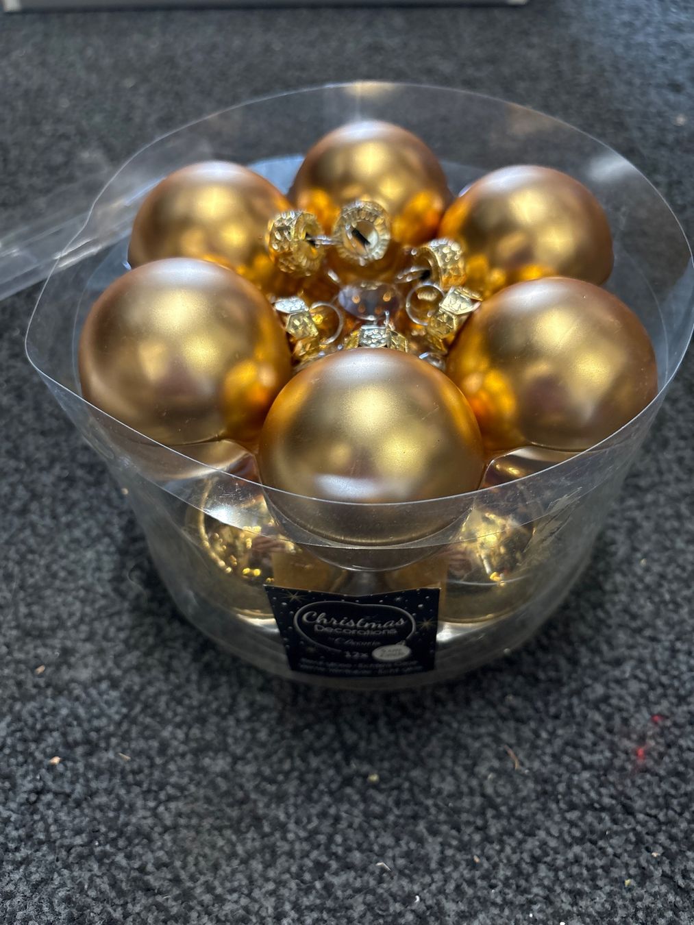 Toutes les décorations: 12 elegante Weihnachtskugeln – Neuf avec emballage d'origine à Aarwangen par kah_79t5 1