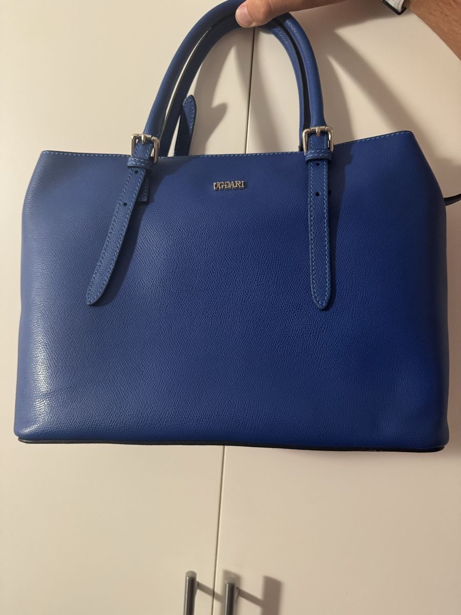Borse da donna: Borsa blu UGGARI – Usato da Maggia venduto da Violettra 1