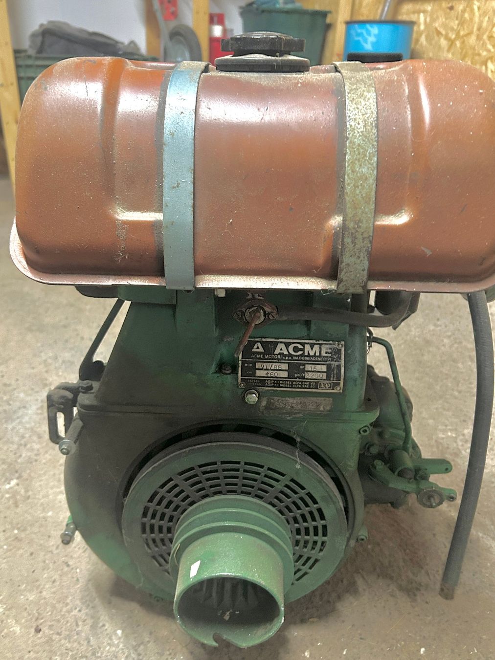 Moteurs: ACME VT 88 Benzinmotor – D'occasion à Niederscherli par dampfueli 1