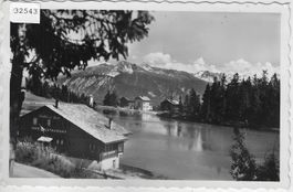Crans s/Sierre - Cafe-Restaurant - Le lac Grenon