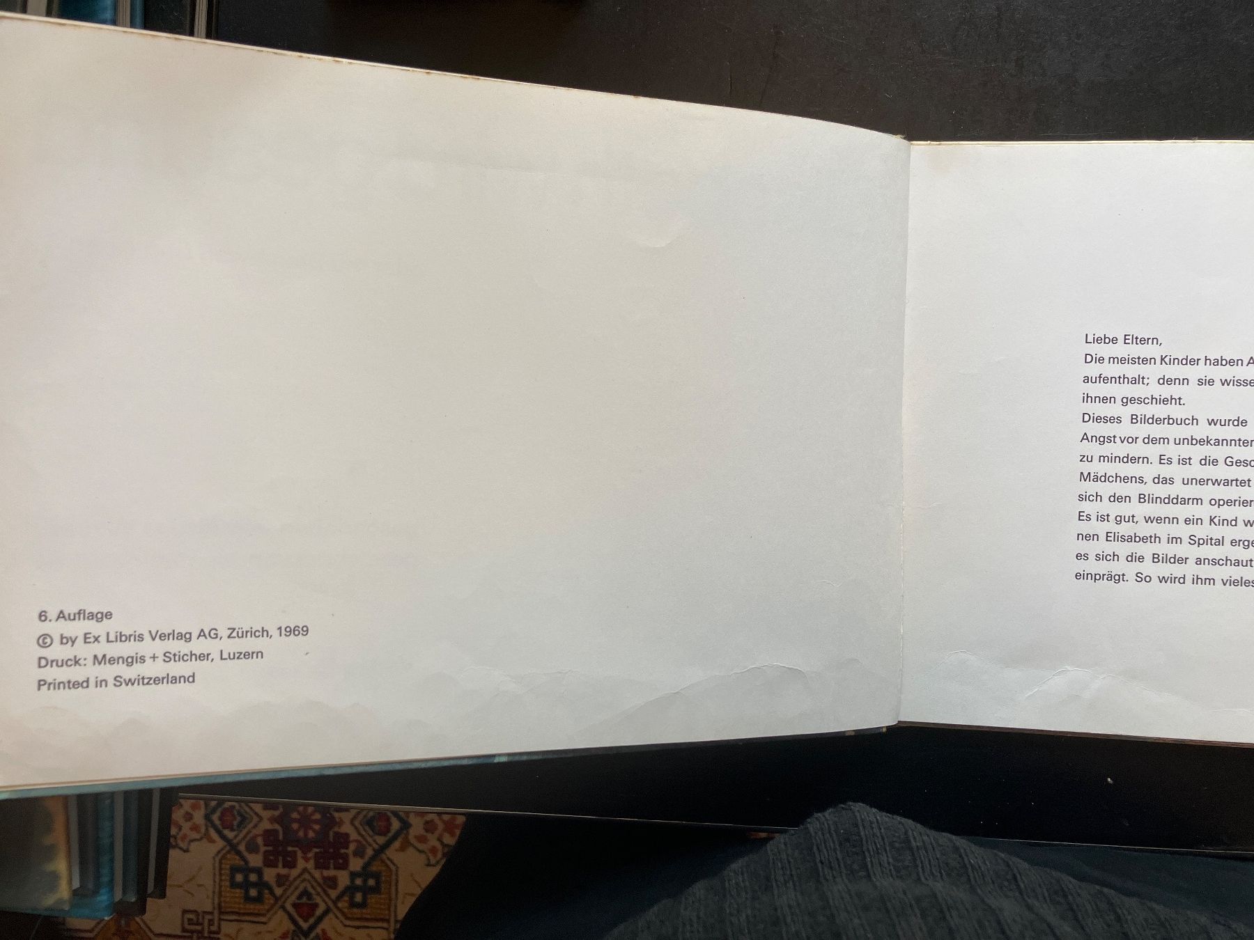 Livres: Elisabeth wird gesund. A. Weber, J. Blass, 1969 – D'occasion à Wangen ZH par day01 1