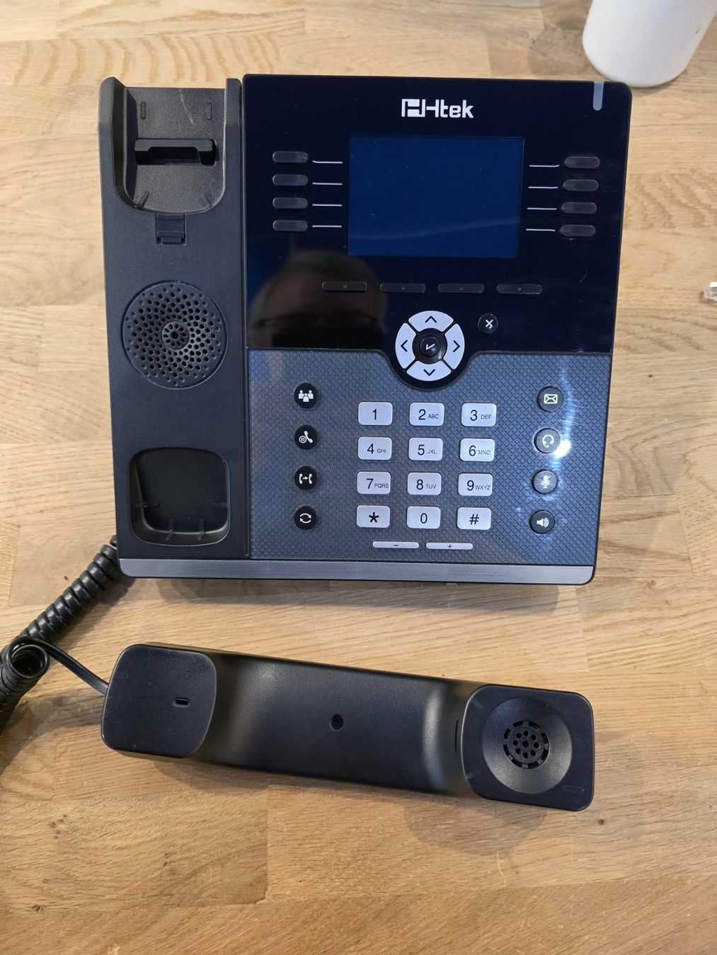 Telefone: Htek UC924 IP-Telefon inkl. EHS30 Adapter – Gebraucht aus Spiez von RoDo-Computer-GmbH 1