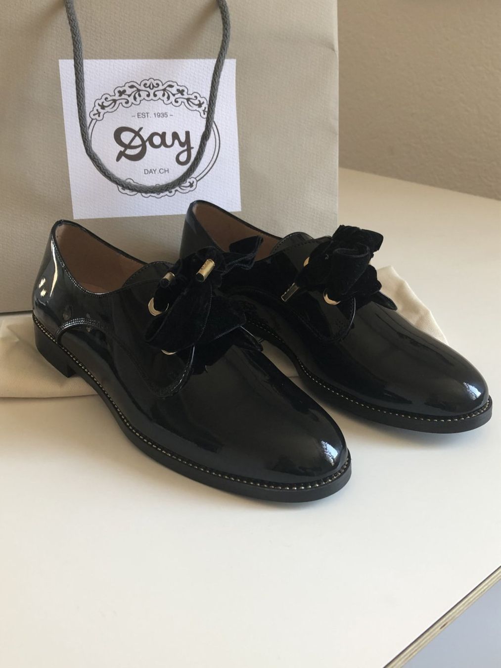 Scarpe da donna: Day Lackschuhe Schwarz 37 NEU – Nuovo e nell'imballaggio originale da St Gallen venduto da fabienmarmy