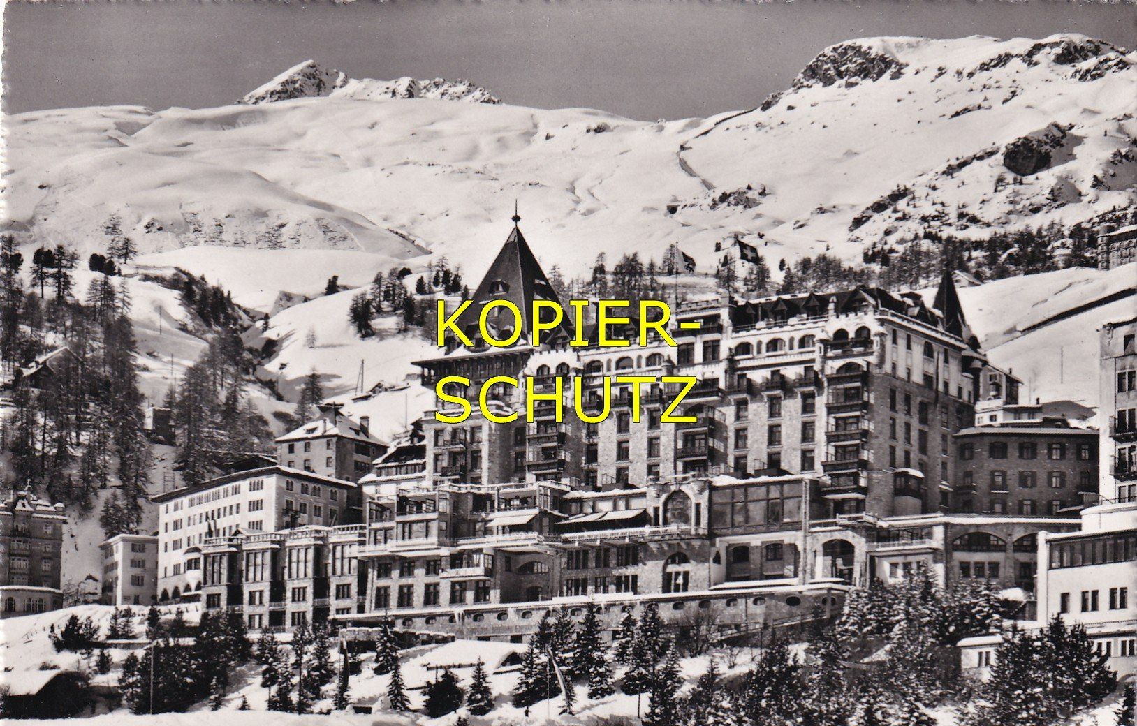 Cartoline postali: St. Moritz - Palace-Hotel /mp – Usato da Hombrechtikon venduto da Rudolf07