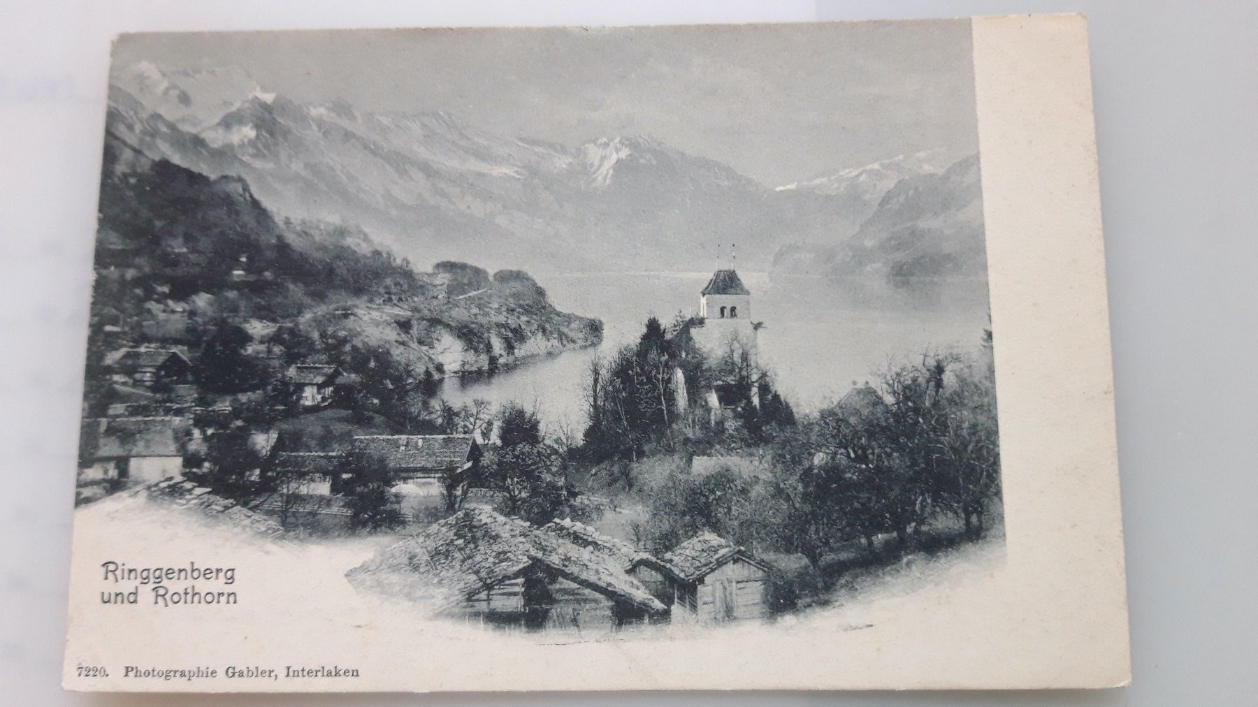Cartoline postali: Ringgenberg und Rothorn – Usato da Sargans venduto da nicsam1815