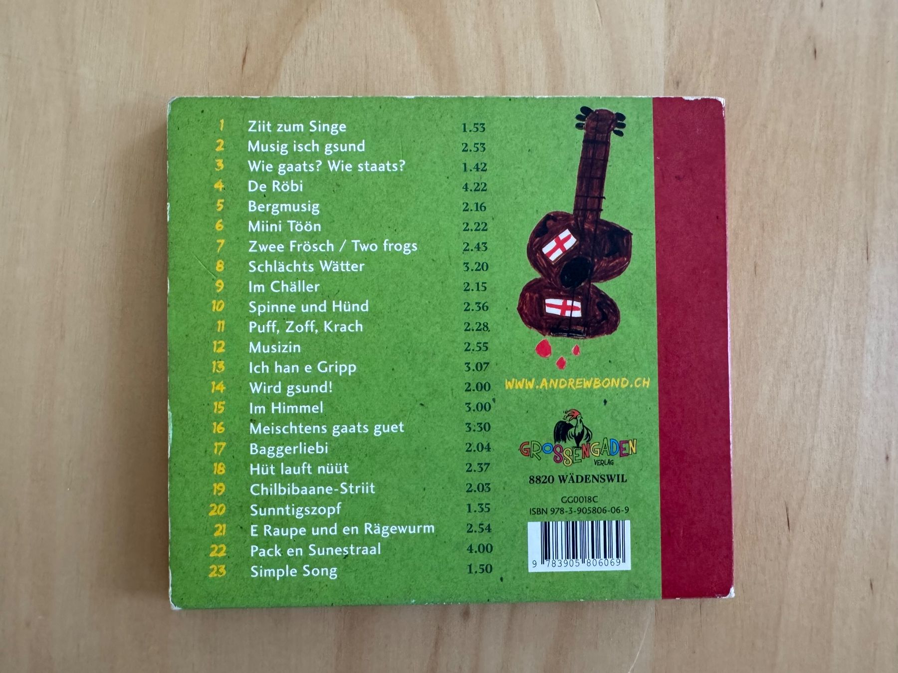 CDs: Andrew Bond Musizin CD – Gebraucht aus Goldach von Hibiskus23 2