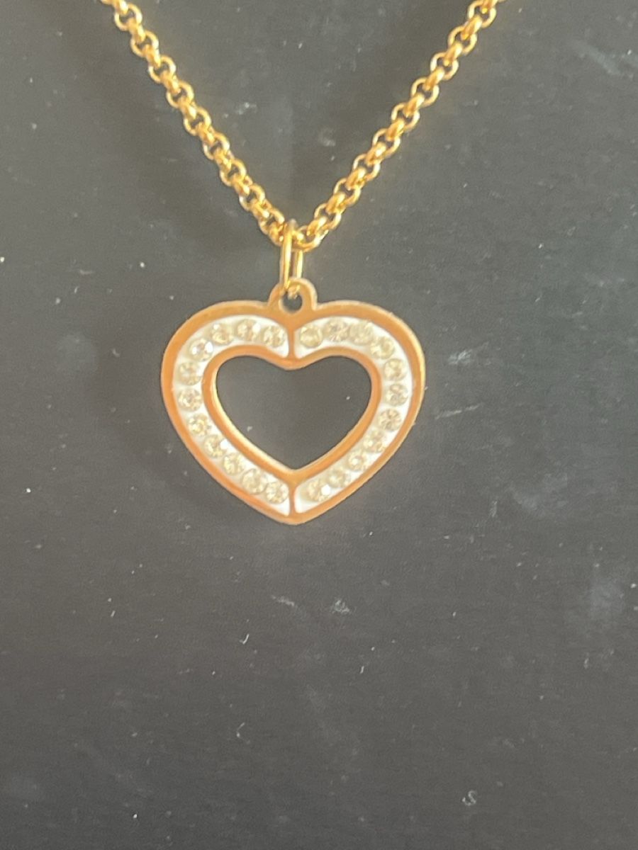 Catenine: Halskette mit Herz Anhänger – Nuovo (secondo la descrizione) da Seon venduto da Sunny-Schmuck78 1
