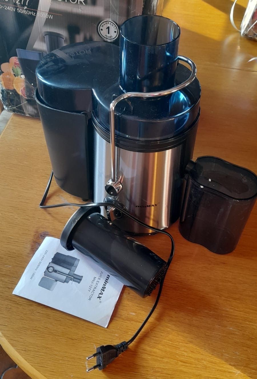 Elettrodomestici da cucina: Extracteur de jus Minmax MNJ-1277 - Neuf – Nuovo e nell'imballaggio originale da Le Mont-sur Lausanne venduto da dia_6cz5 2