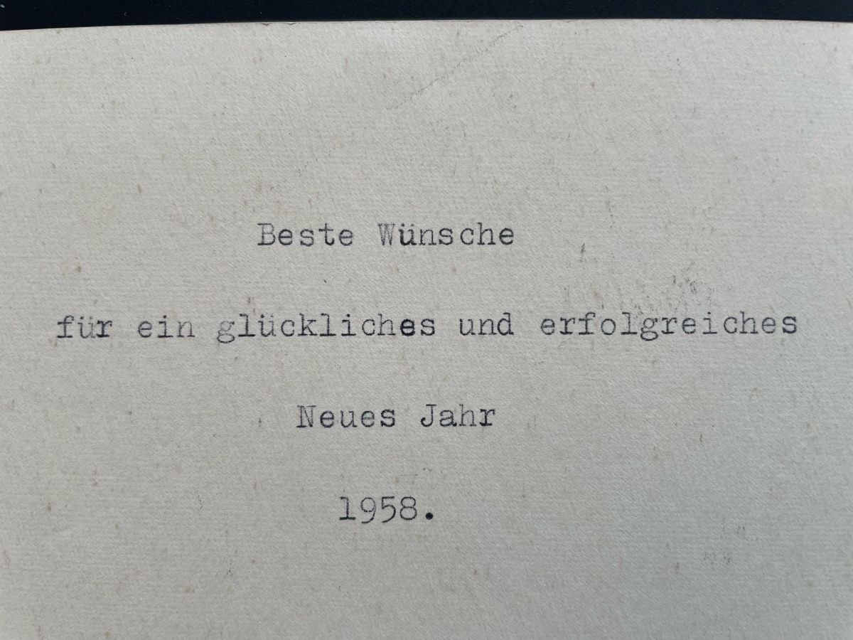 Ansichtskarten: Engadin? Lenzerheide? Ski 1958 – Gebraucht aus Faido von Luca555 1