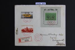 CH Brief mit Sonderstempel 1943                     Los 6244