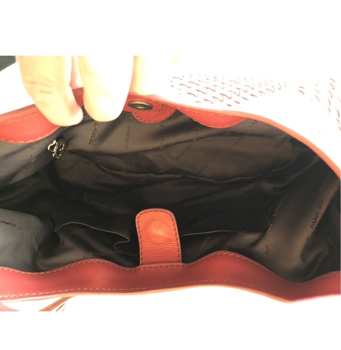 Lancel Taschen für Damen: Lancel sac cuir rouge comme neuf! – Neu (gemäss Beschreibung) aus Cointrin von sacha1981 6