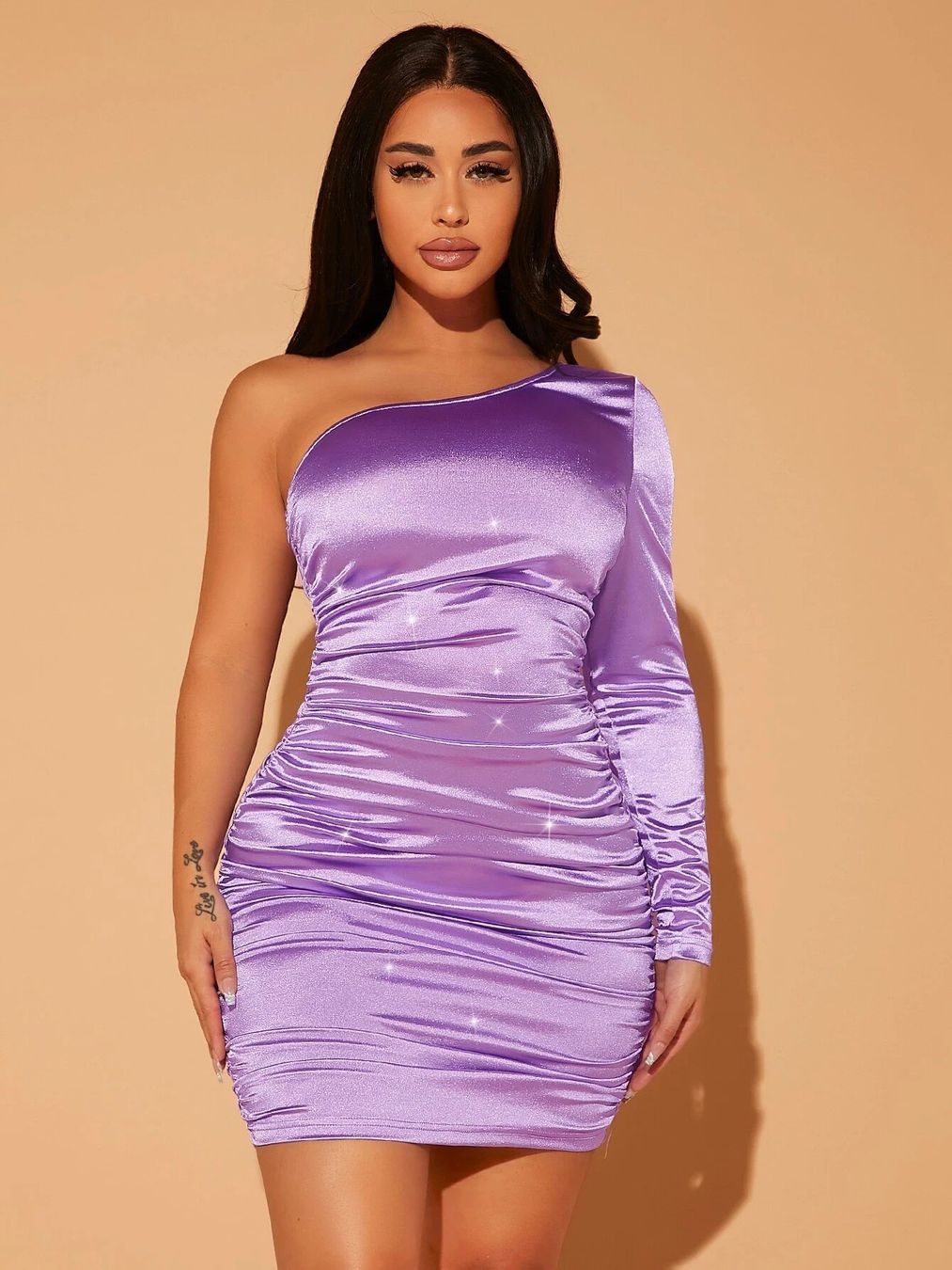 Vestiti: Mega Sexy Minikleid in Glanz Samt Optik – Nuovo e nell'imballaggio originale da Dallenwil venduto da dein-mega-style 2
