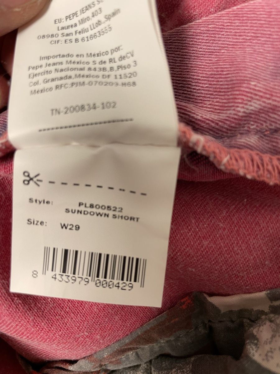 Pepe Jeans Pantaloni: Hosen kurz, Gr. 29, – Nuovo (secondo la descrizione) da Haldenstein venduto da nicB74 1