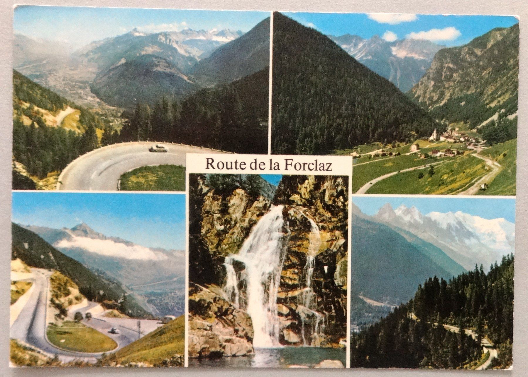 Cartoline postali: Route de la Forclaz – Usato da Fétigny venduto da Billy2miny