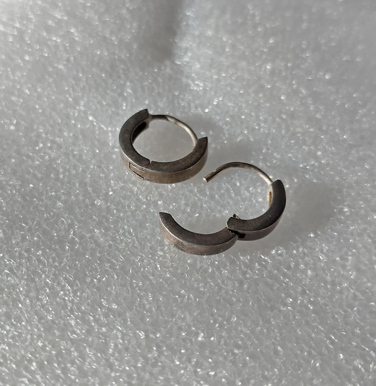 Orecchini pendenti & Orecchini a lobo: KLAPP CREOLEN OHRRINGE SILBER 925 – Usato da Romanshorn venduto da Stubsinator 2
