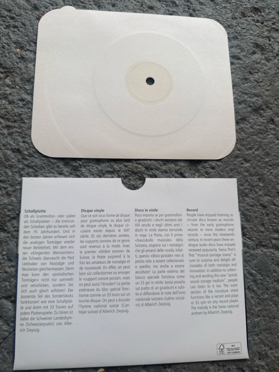 Tutti i francobolli: Timbre tour disque  – Usato da chalais venduto da Lamarie88 1