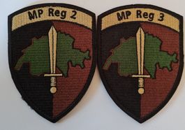 Duo Militar Polizei MP Reg 2 et 3 Klett