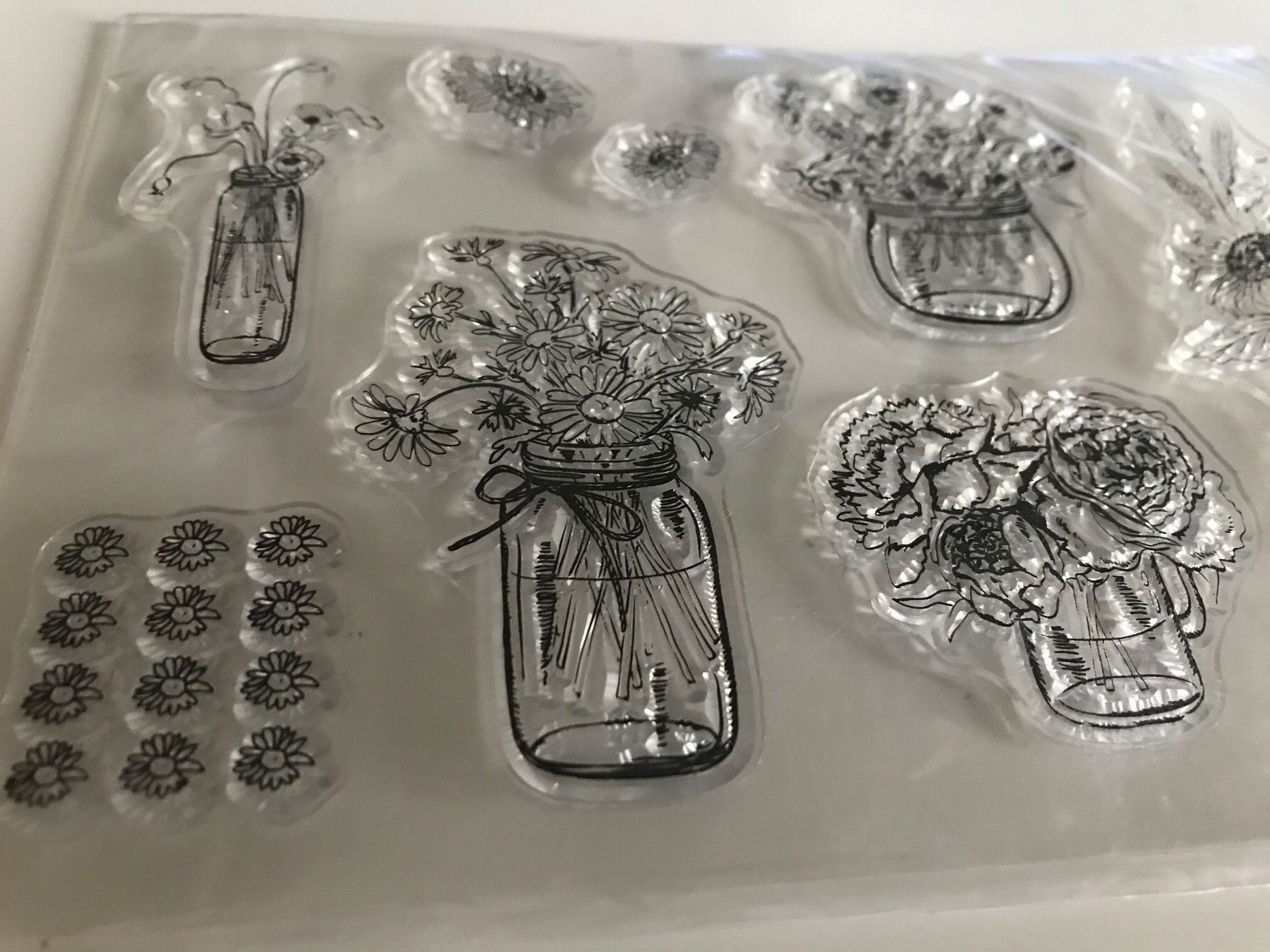 Timbri: Motivstempel  Blumensträusse 11x16 cm – Nuovo e nell'imballaggio originale da Effretikon venduto da wenuss 2
