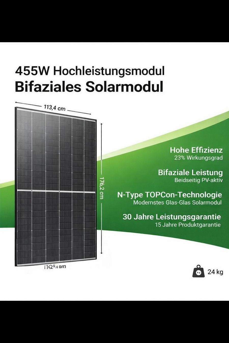 Solargeräte und Solarprodukte: 455W bis 552 Bifacial Solarmodule , Neu! – Neu und originalverpackt aus Winterthur von Deins_8j77