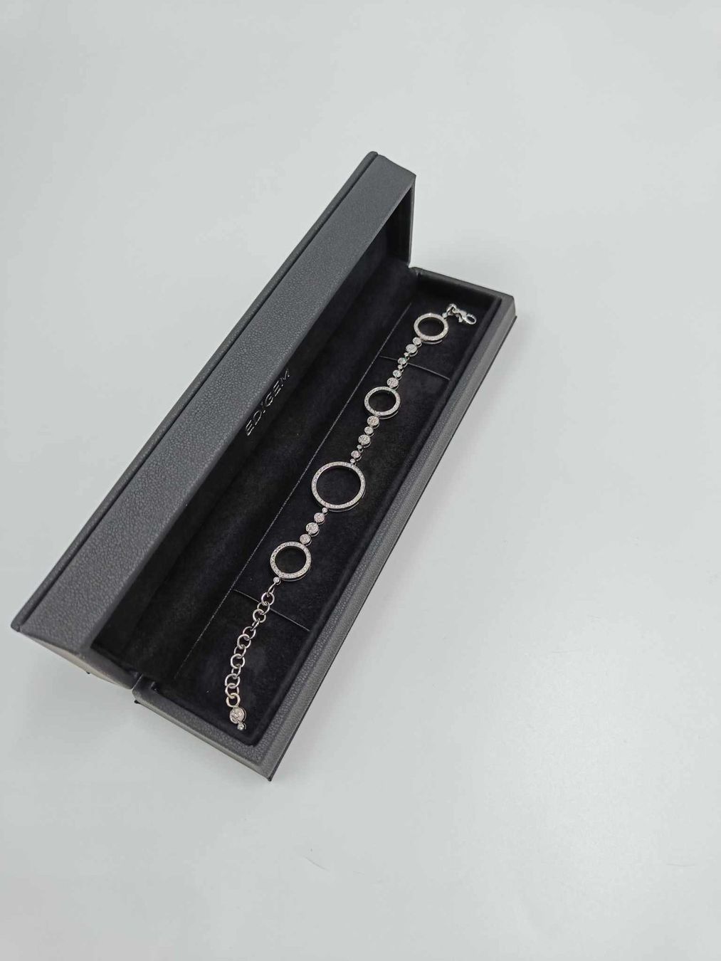 Bracciali & Braccialetti: DIAMANT BRACELET IN 750 WEISSGOLD – Usato da Luzern venduto da EdiGem 1