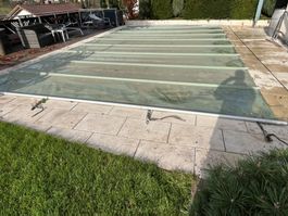 Pool Rollabdeckung - Sicherheitsabdeckung