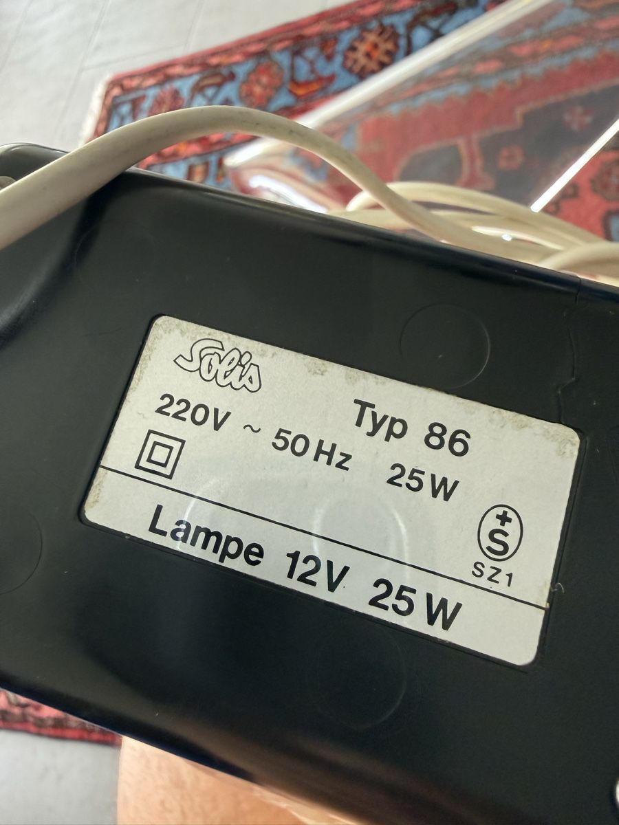 Lampade: 70er solis Klapplampe Designklassiker  – Usato da Dagmersellen venduto da Eulito 4