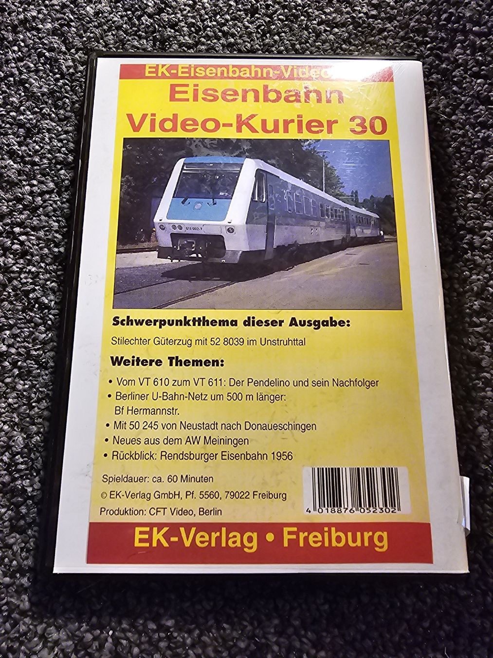 Tutti i DVDs: Eisenbahn Video-Kurier 30 (20434) – Usato da Ruswil venduto da jan_bxl5 1
