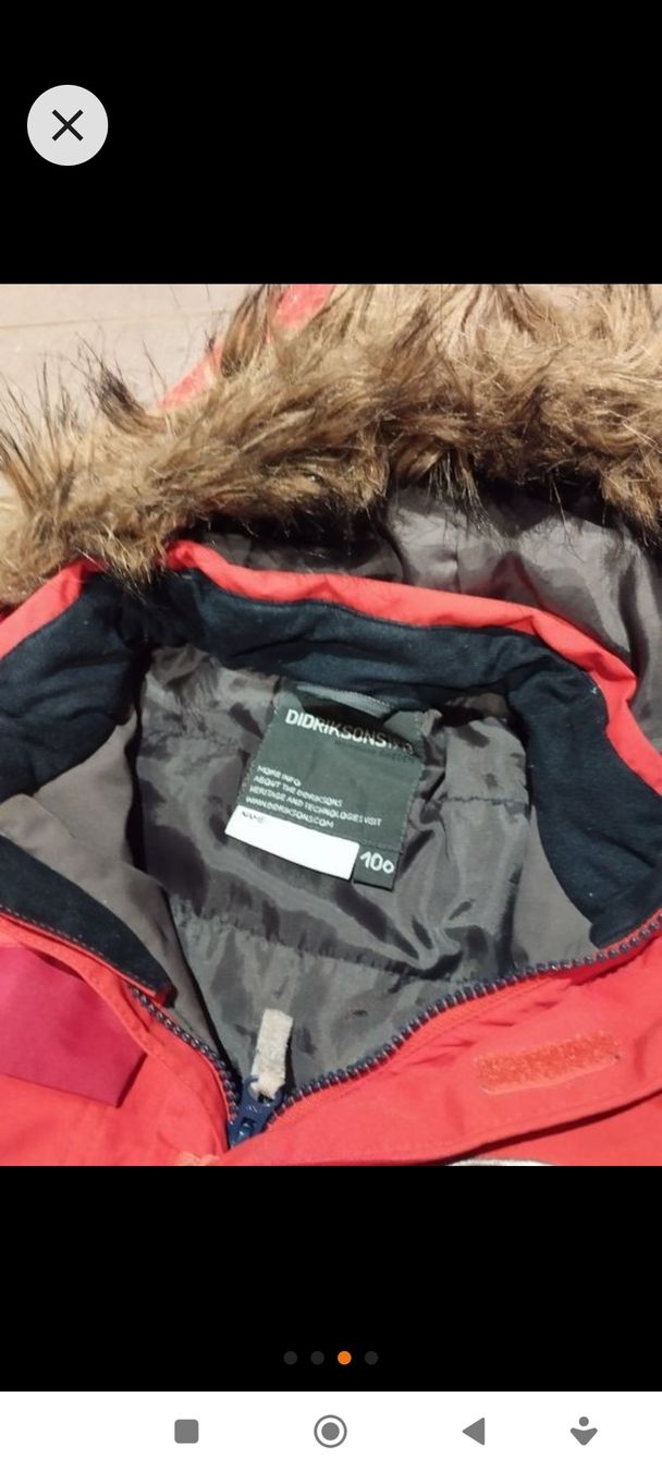 Anzüge: Didriksons Schneeanzug Gr. 104 rot – Gebraucht aus Huttwil von jeeyjeey 2