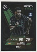 Topps Match Attax UCL 25/26 Denzel Dumfries Stealth Strike