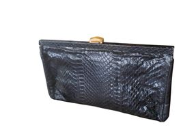 Clutch Vintage Echsenleder