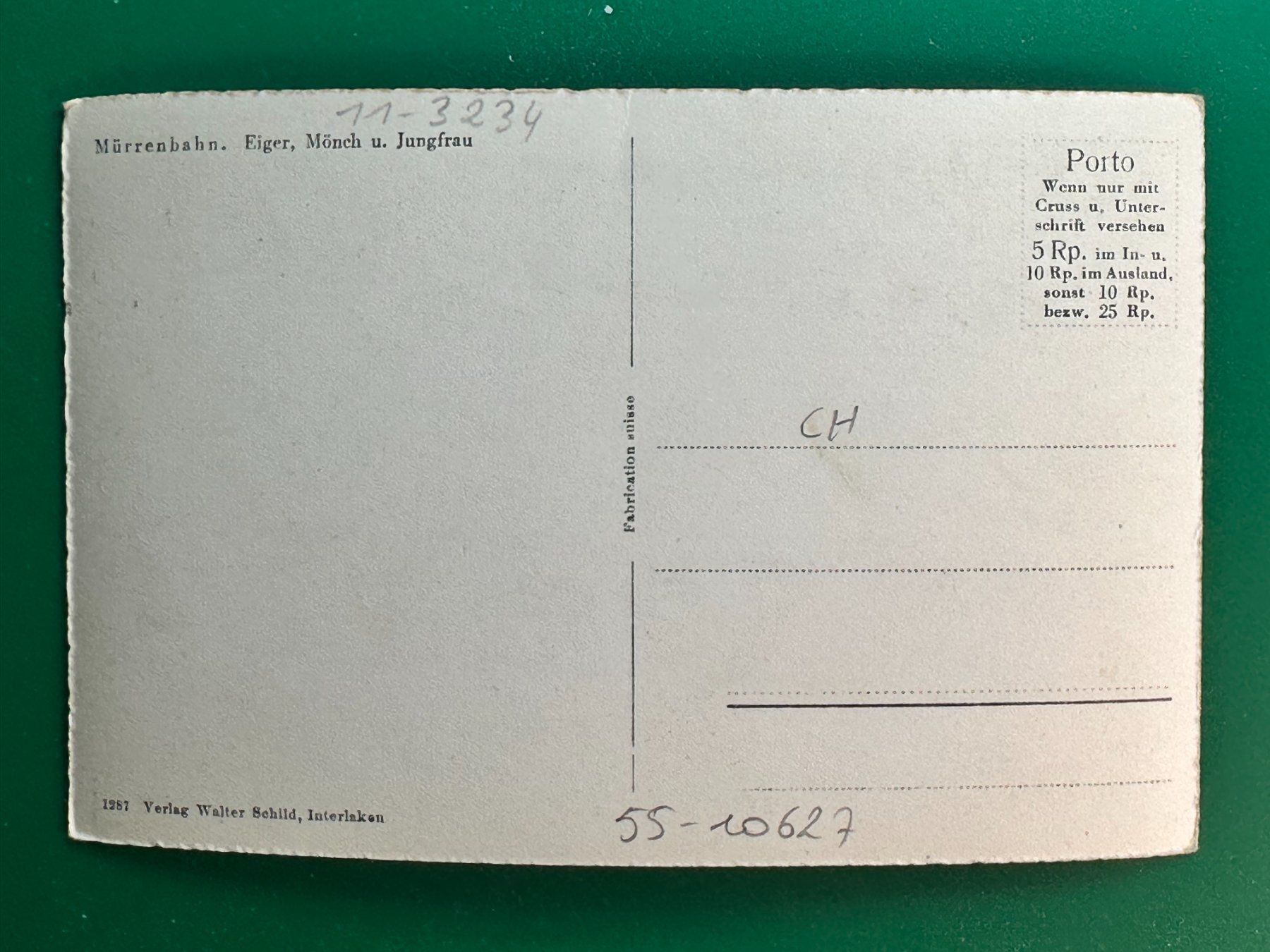 Cartoline postali: Mürrenbahn – Usato da Steg VS venduto da _vinci_ 1