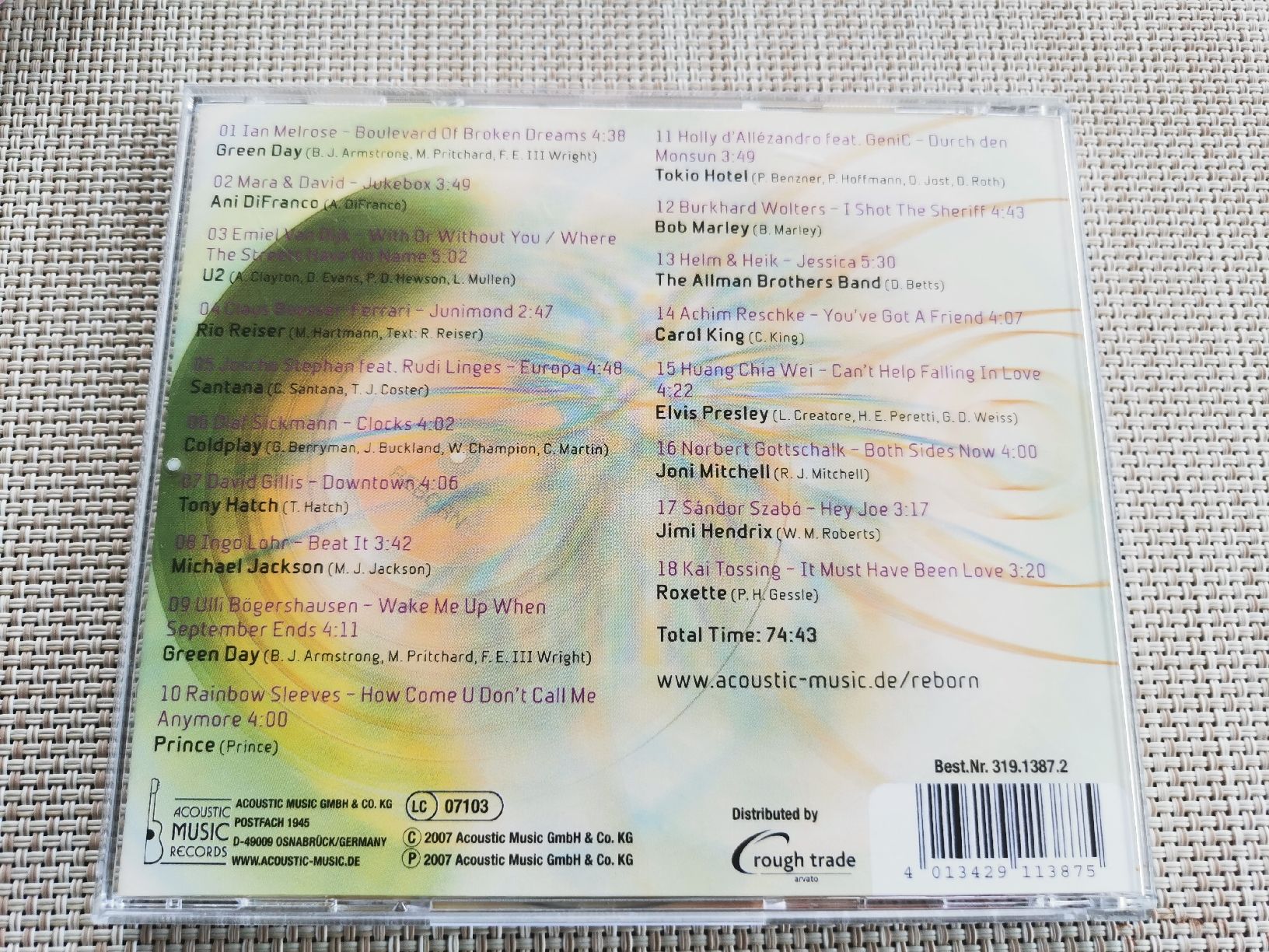 CD: Reborn On Acoustic Guitar Vol 2 – Usato da Breganzona venduto da oligab81