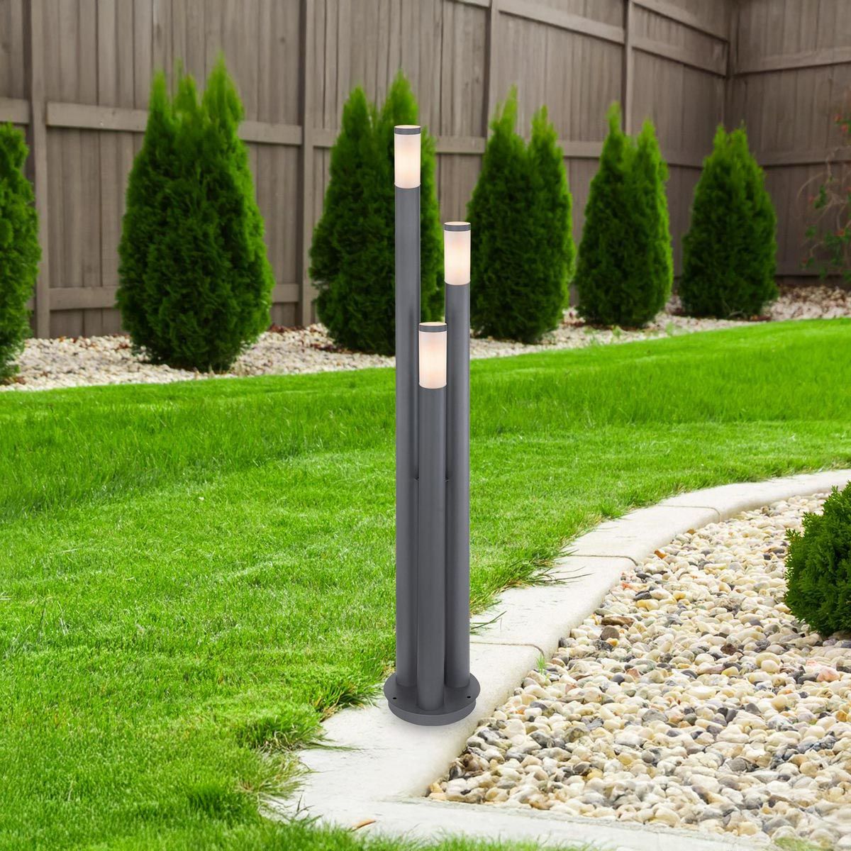 Lampade: Aussen Stehleuchte, IP44, 170 cm Höhe – Nuovo (secondo la descrizione) da Kreuzlingen venduto da Smart-Light 1
