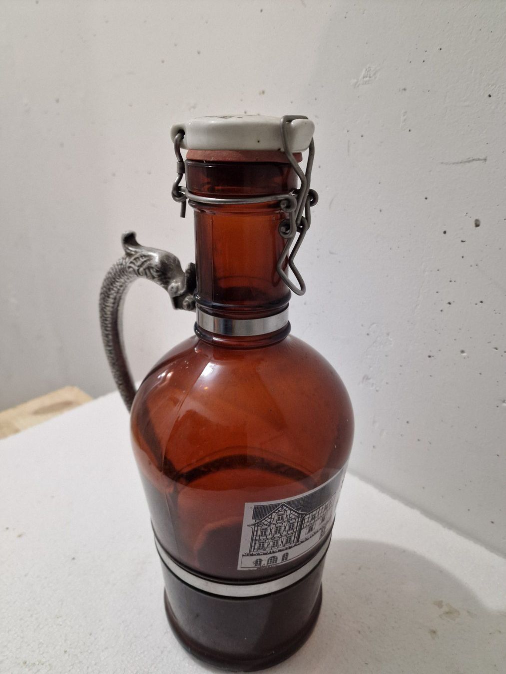 Gläser: Seltene Bierkrug "Grohelinn Arbon" mit Drachengriff! – Gebraucht aus Wettingen von maren2 2