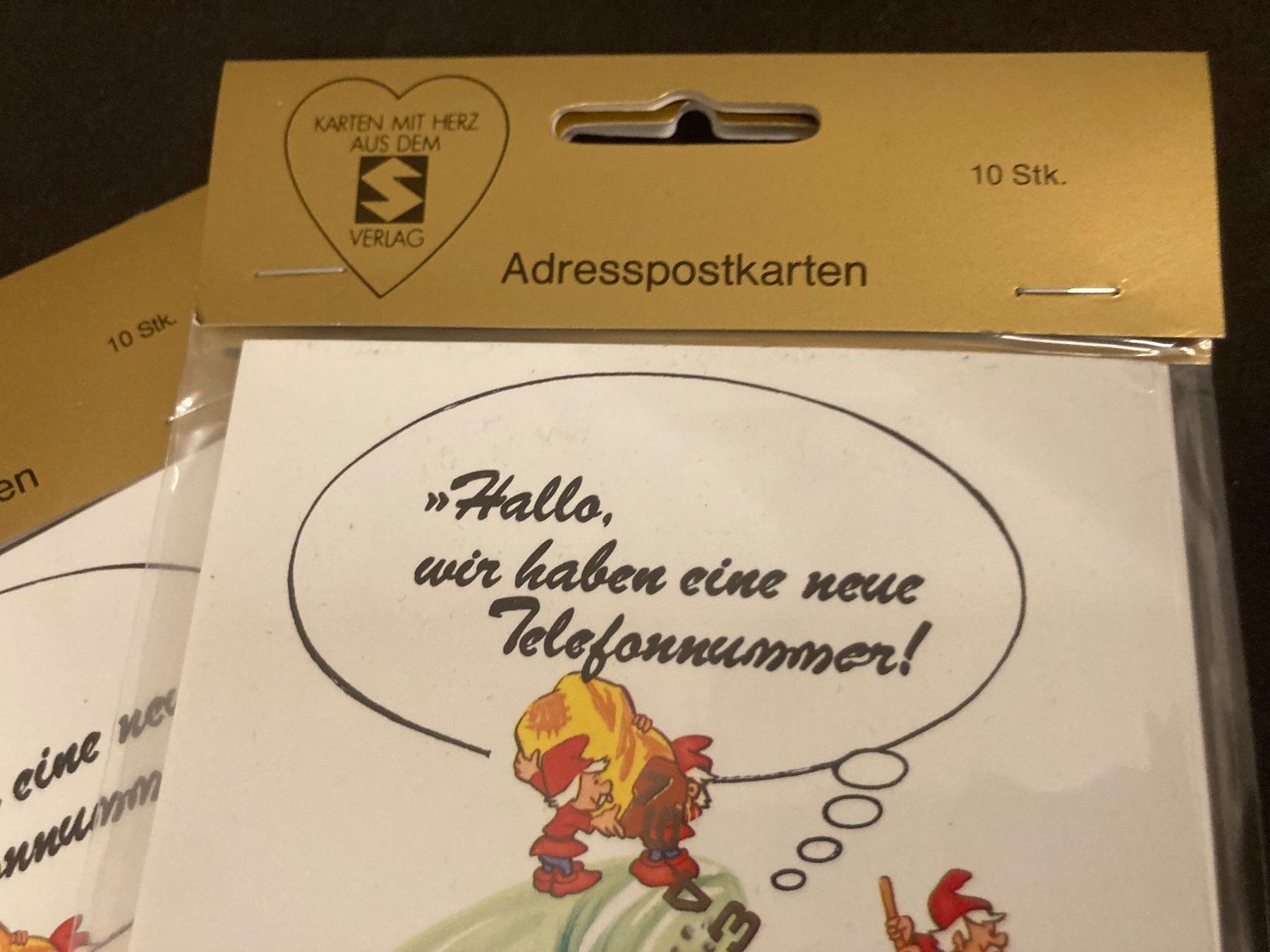 Karten: Adressänderungs - Postkarten, 100 Stück – Neu und originalverpackt aus Neuenhof von jorogo 1
